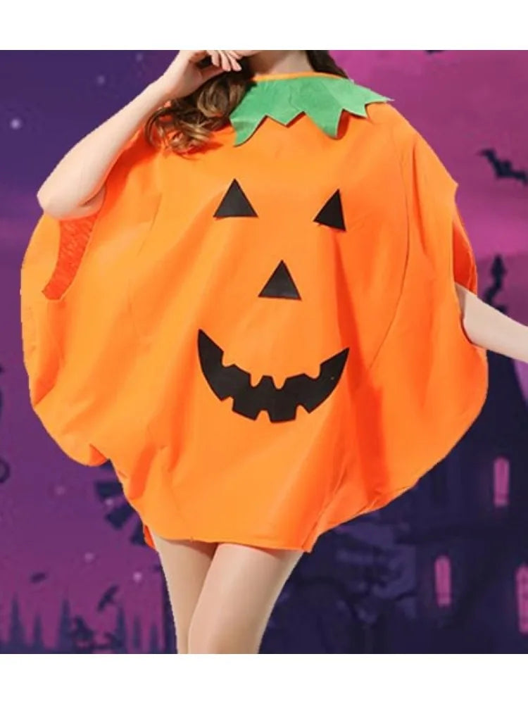 Disfraz de calabaza con complemento ideal para fiestas!