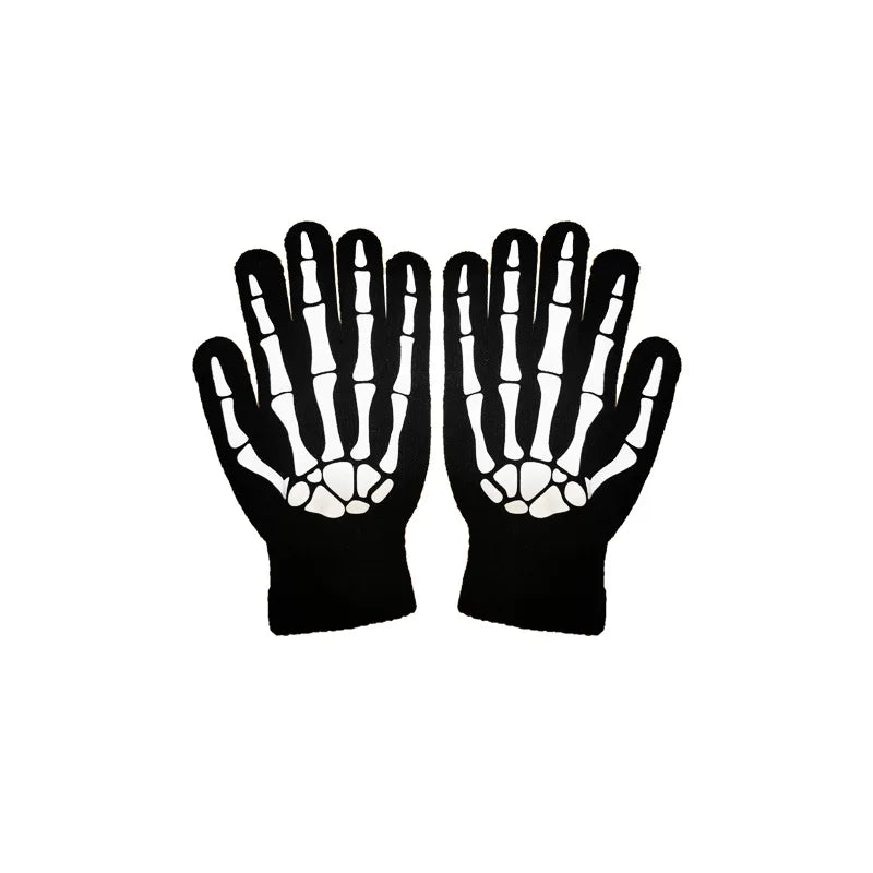 Conjunto de 1/4 piezas para fiesta de Halloween – Juego de disfraces de rol para niños y adultos, capa negra de la muerte, accesorio de disfraz con calavera para Halloween, regalo festivo