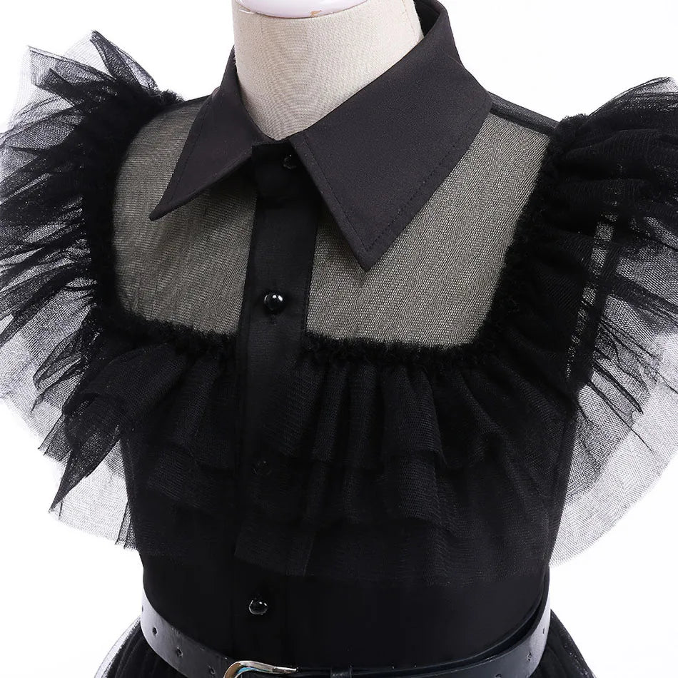 Disfraz de Wednesday perfecto para fiestas de Halloween + Complementos