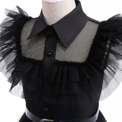 Disfraz de Wednesday perfecto para fiestas de Halloween + Complementos