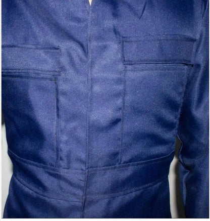 "Disfraz de Michael Myers – Asesino de terror, overol azul de trabajo, cómodo, cosplay de Halloween para adultos.