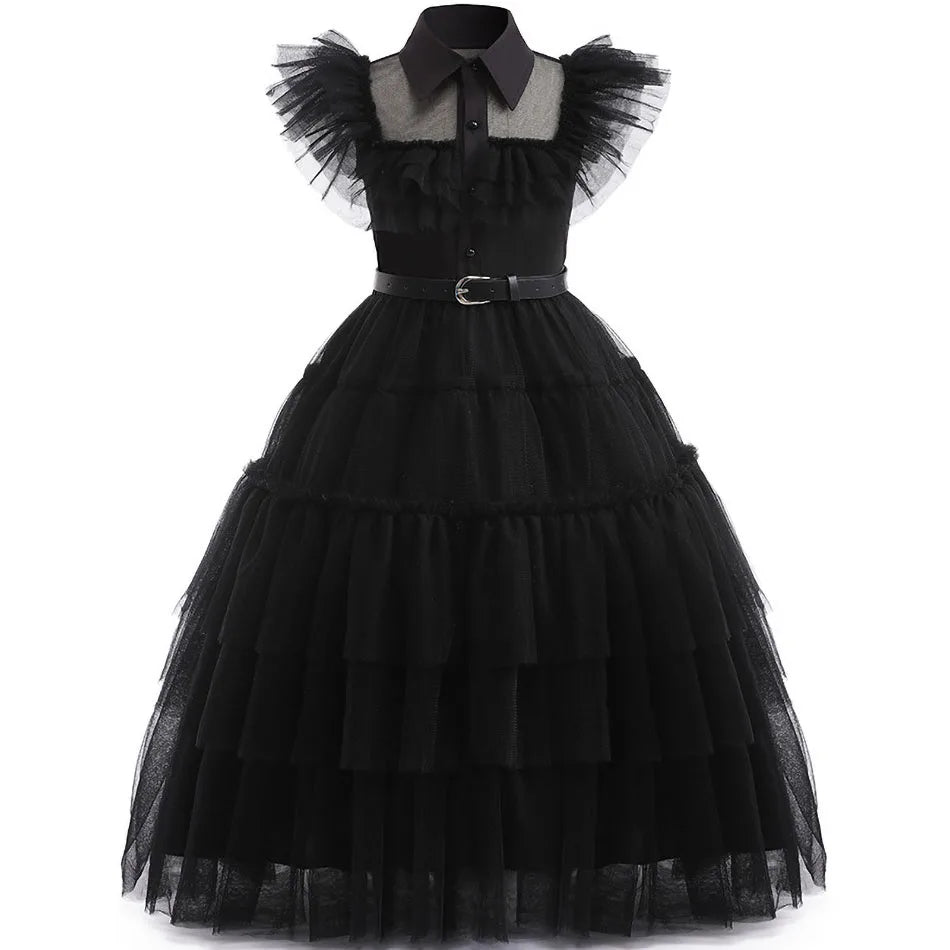 Disfraz de Wednesday perfecto para fiestas de Halloween + Complementos