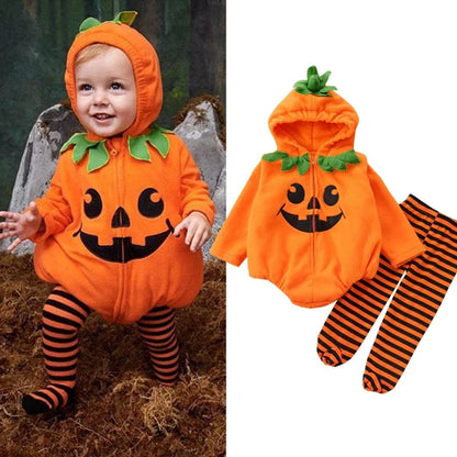 Disfraz para Bebés de Calabaza Para Halloween! de 0 a 2 años