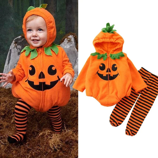 Disfraz para Bebés de Calabaza Para Halloween! de 0 a 2 años