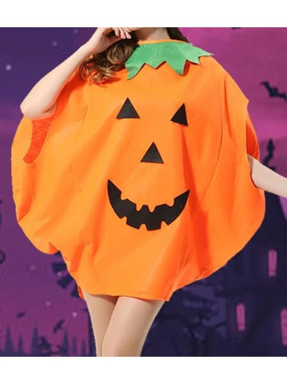 Disfraz de calabaza con complemento ideal para fiestas!