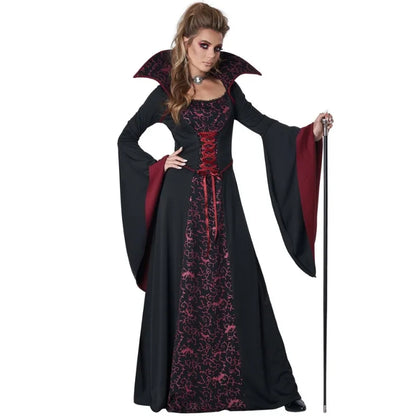 Disfraz Adulto - Reina Bruja / Vampiresa / Novia de la muerte - Cosplay
