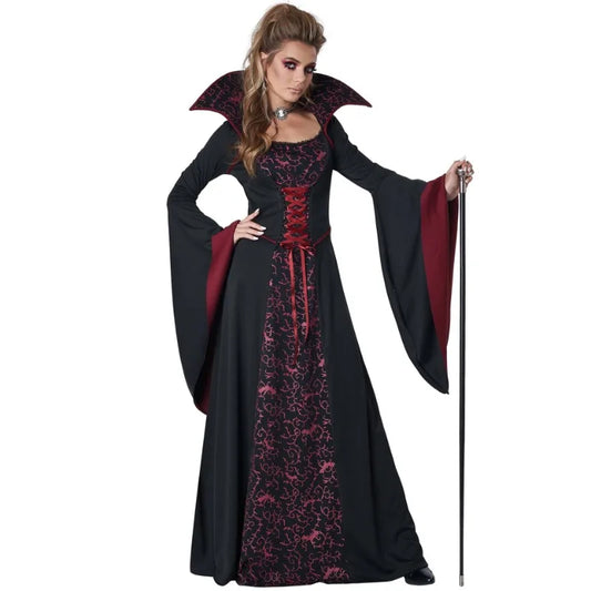 Disfraz Adulto - Reina Bruja / Vampiresa / Novia de la muerte - Cosplay