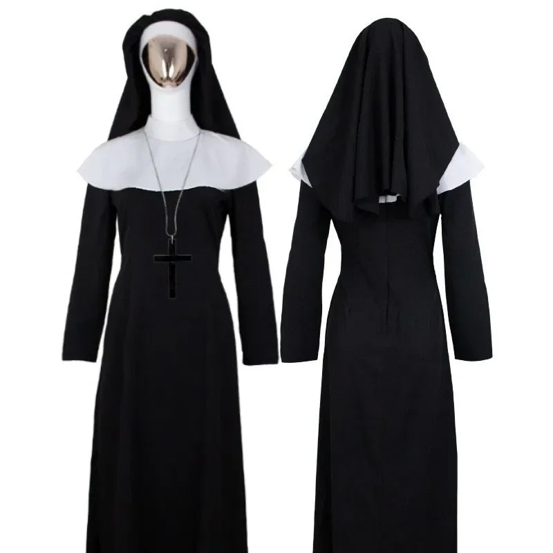Disfraz de LA MONJA para fiestas de HALLOWEEN !