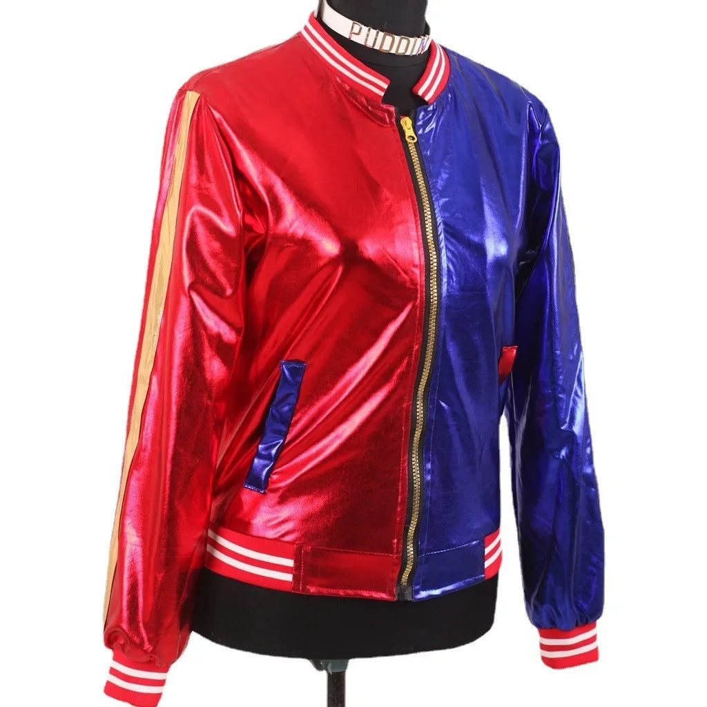 Disfraz de Harley Quinn – Conjunto de cosplay para mujer adulta, traje de payasa para presentaciones, Suicide Squad, ropa de uso especial, nuevo disfraz para adultos.