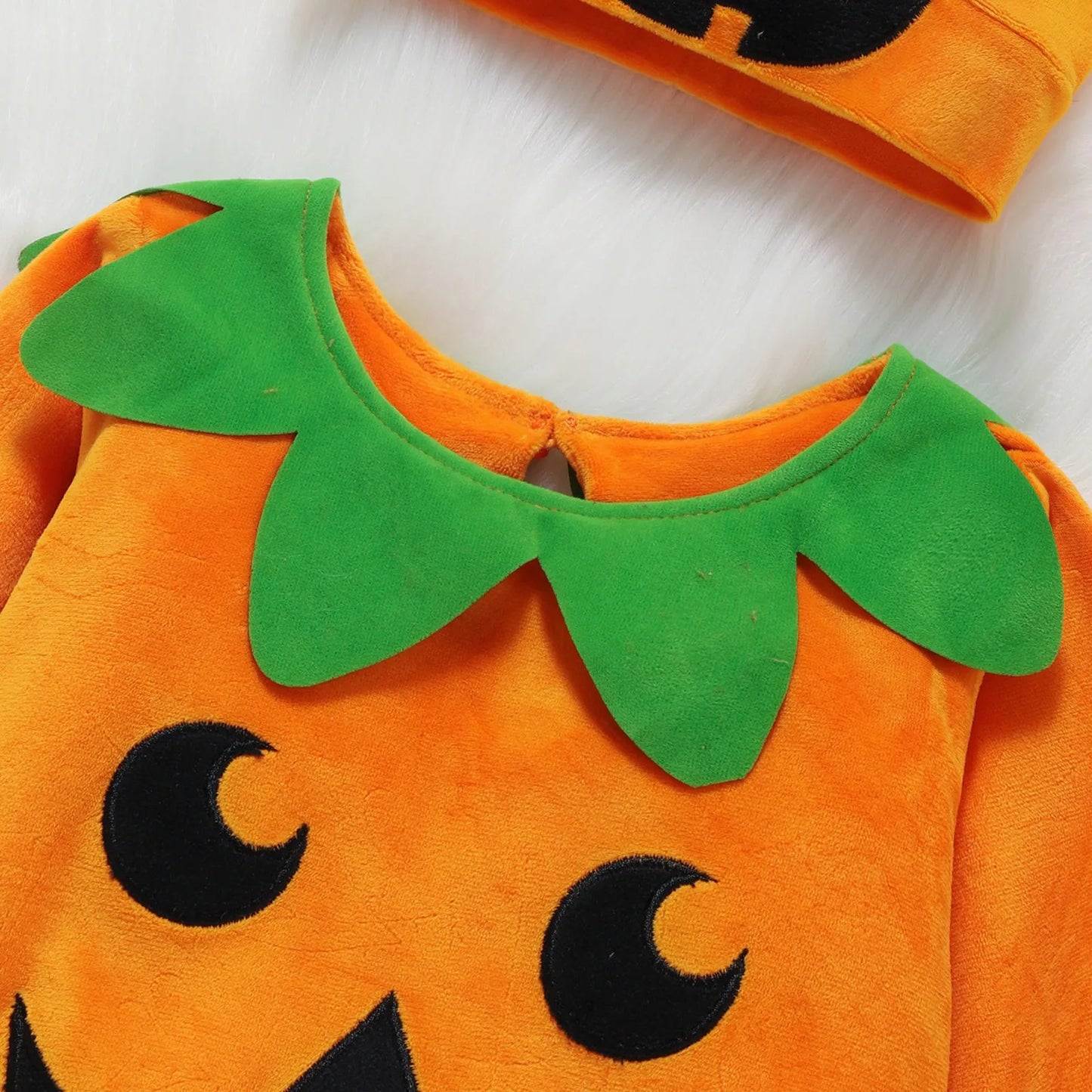 Disfraz de calabaza para Bebés de 0 a 3 años.