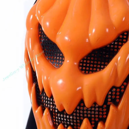 R7UF Máscara de Halloween Calabaza de Terror Máscara de Cabeza para Festivales