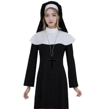 Disfraz de LA MONJA para fiestas de HALLOWEEN !
